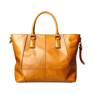 Borsa in pelle marrone